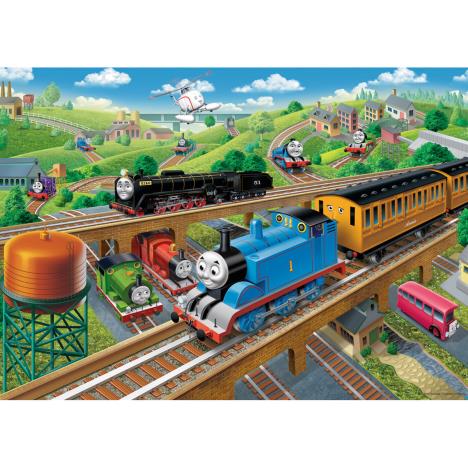 Thomas & Friends Busy Sodor 24pc Giant Floor Jigsaw Puzzle Extra Image 1